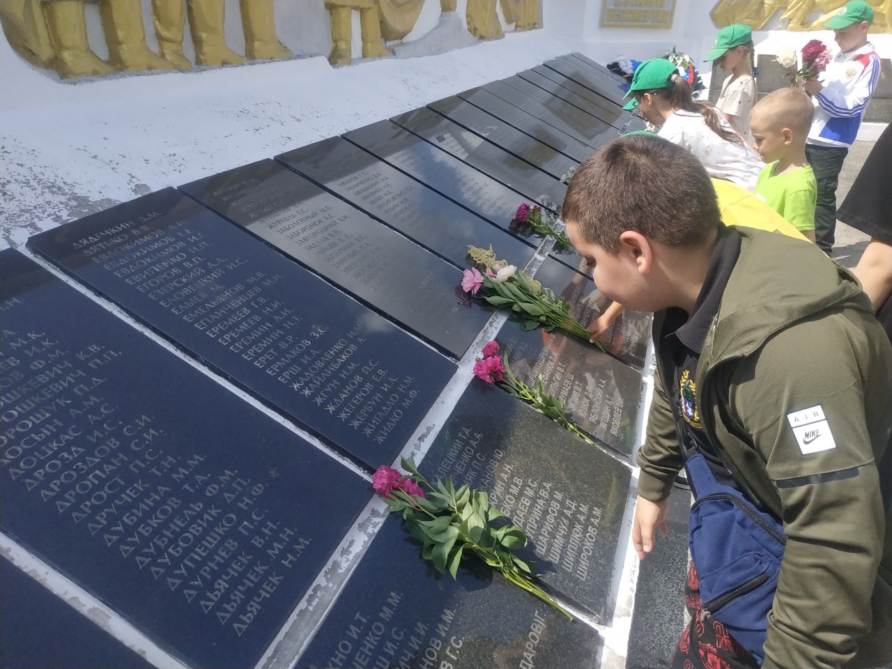 День памяти и скорби в пришкольном лагере «Алые паруса».